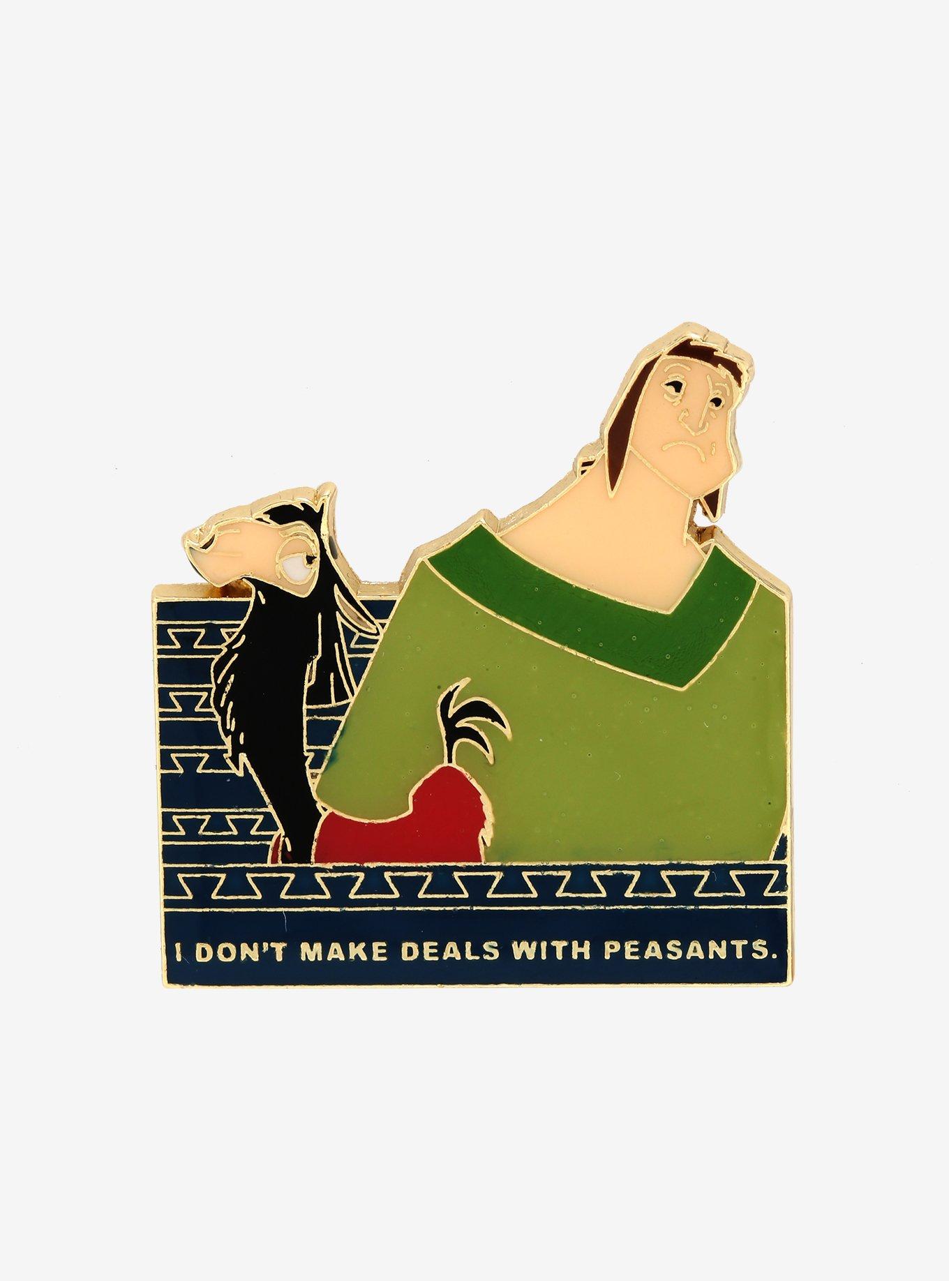 Loungefly Disney The Emperor's New Groove Deals with Peasants Enamel Pin - BoxLunch Exclusive, , hi-res