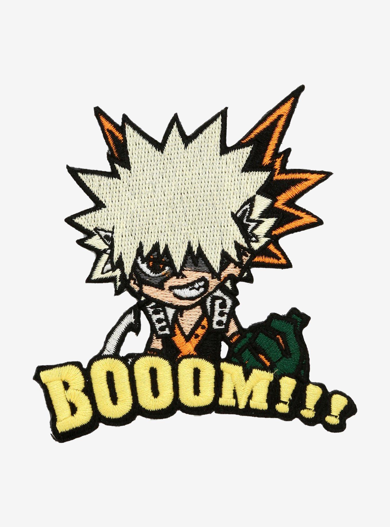 My Hero Academia Bakugo Boom Patch, , hi-res