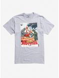 Godzilla Terror Of Mechagodzilla Japanese Poster T-Shirt, GREY, hi-res