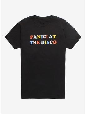 Panic! At The Disco Retro Font T-Shirt, , hi-res