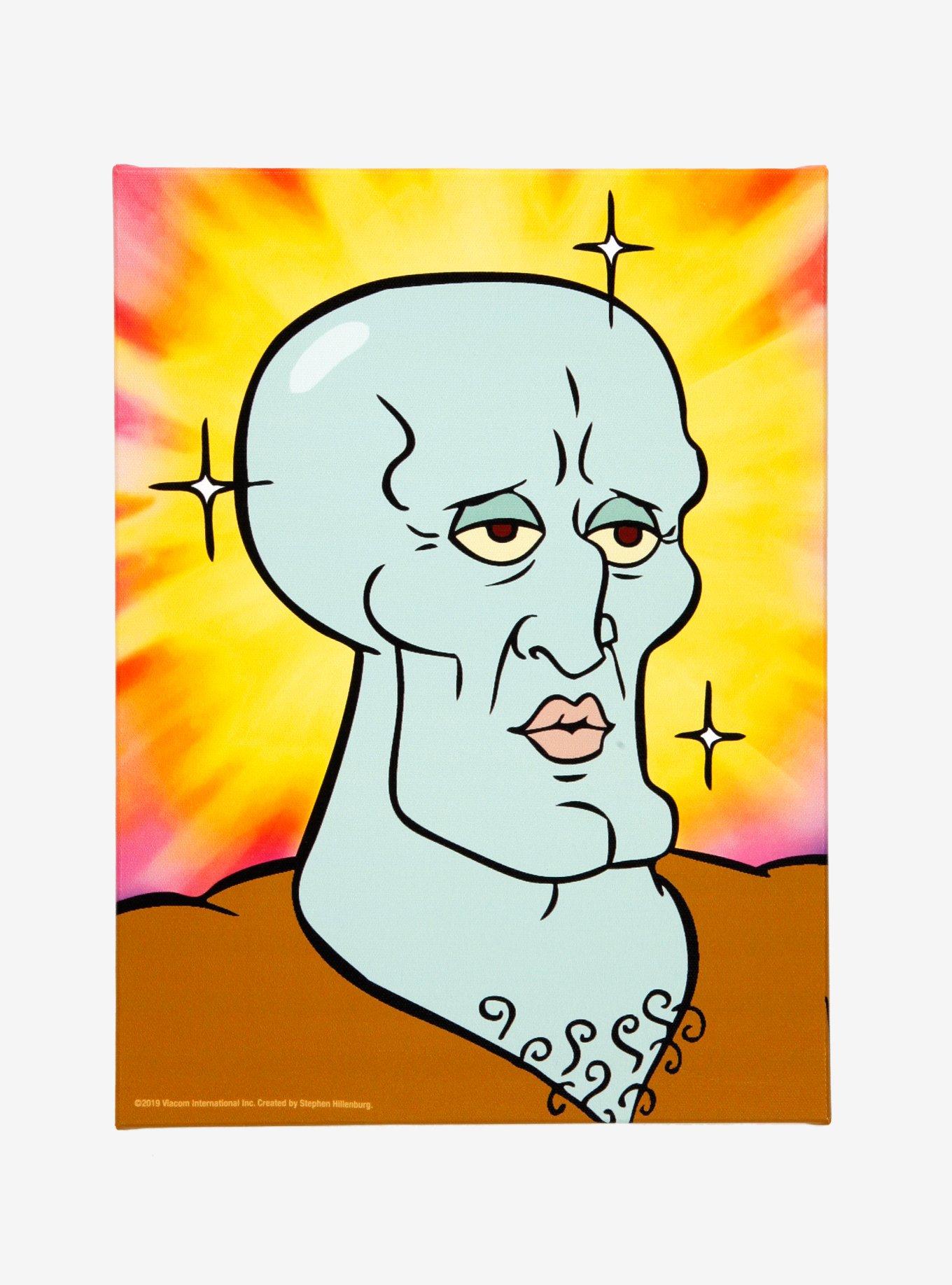 Acrylic Handsome Squidward Art & Collectibles flawless.ie