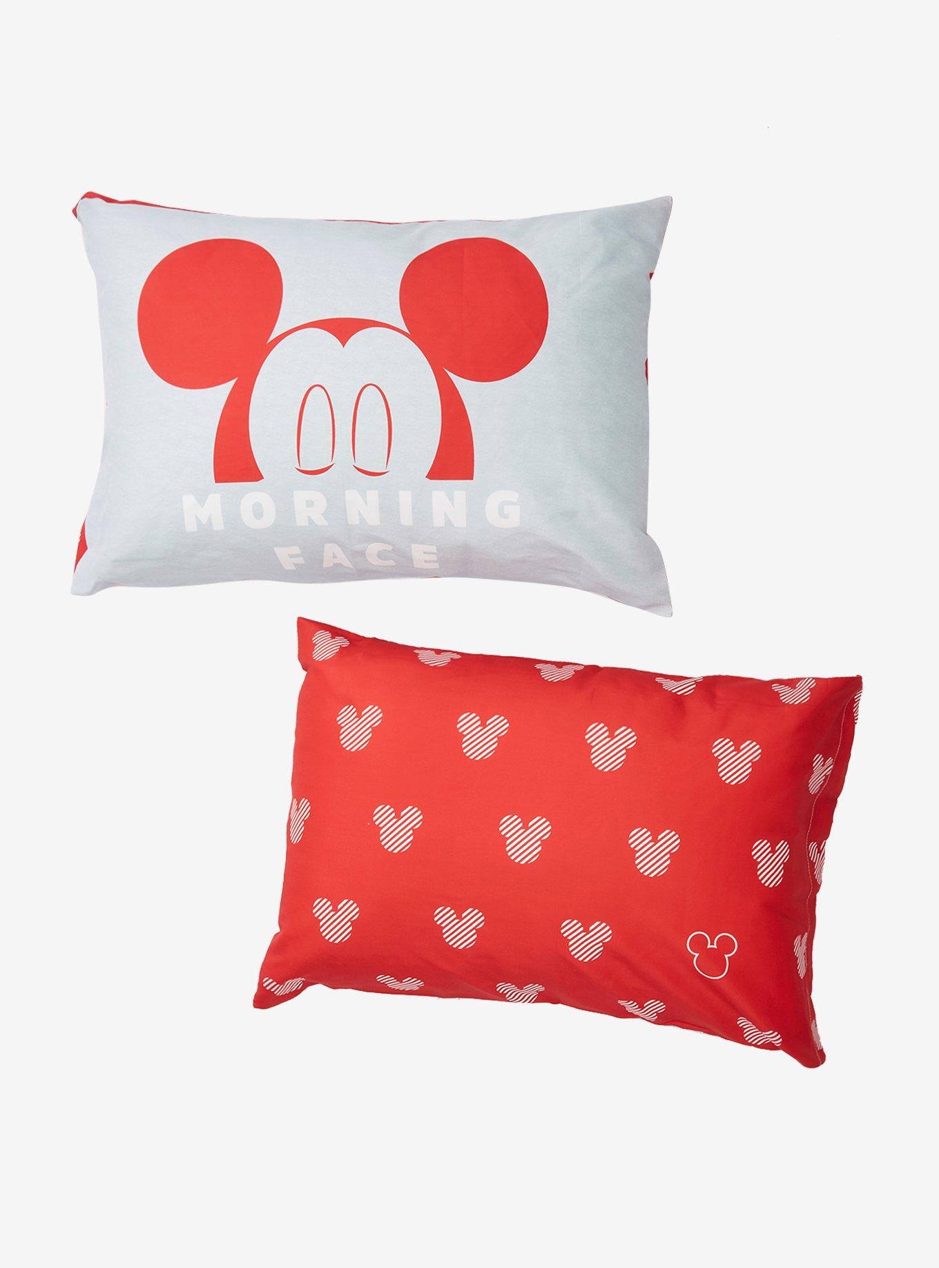 Disney Mickey Mouse Morning Face Pillowcase Set, , hi-res