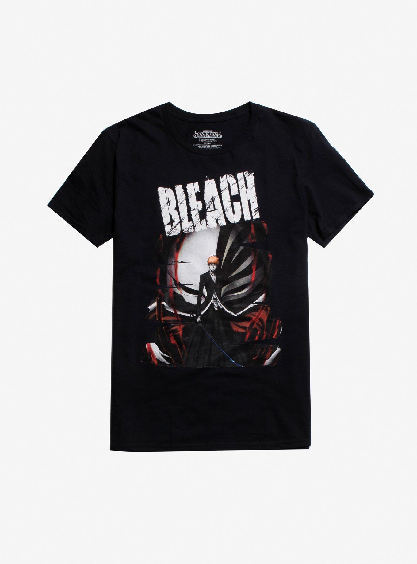 Bleach Ichigo Mask Background T-Shirt, MULTI, hi-res