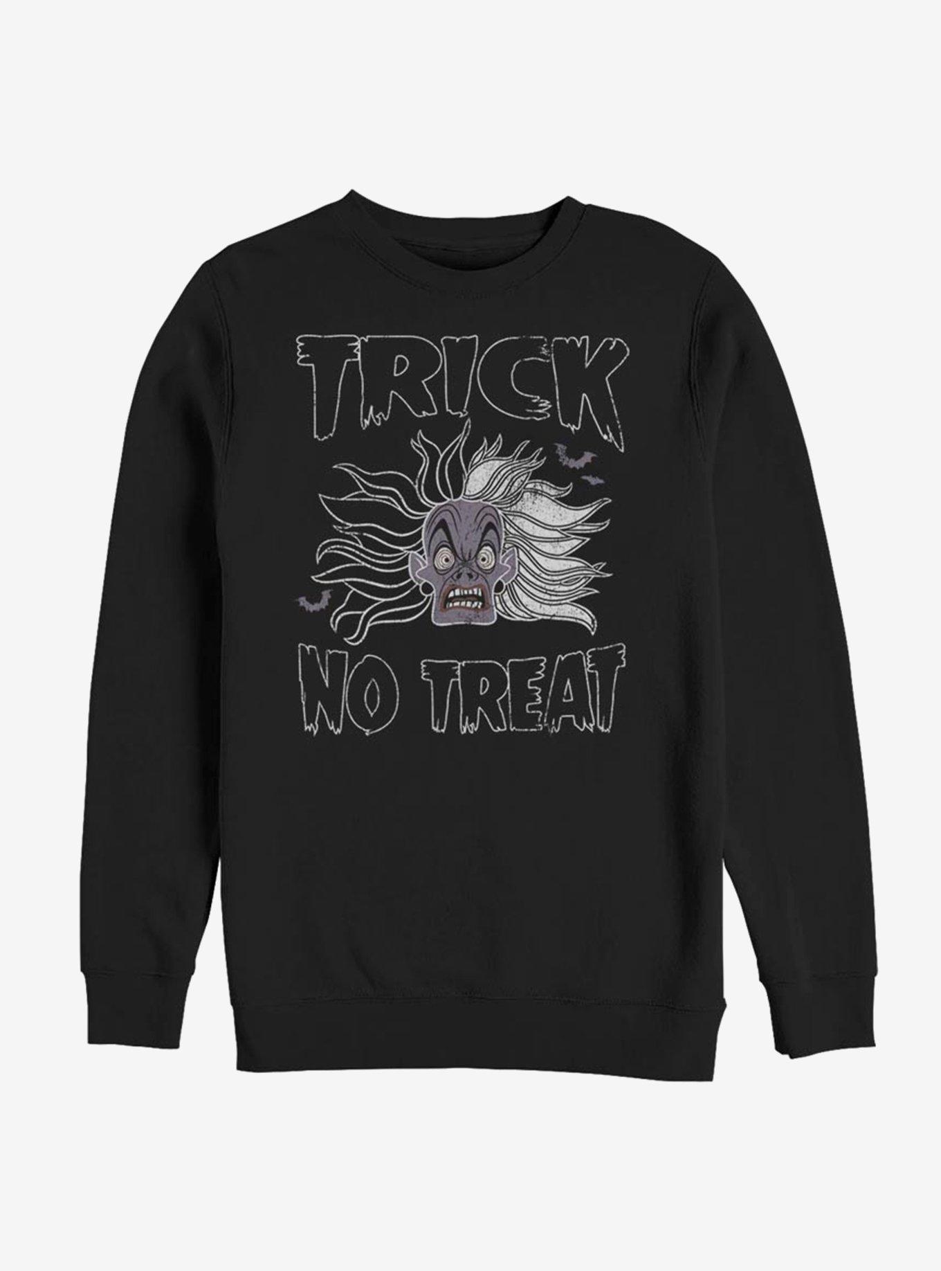 Disney 101 Dalmatians Trick No Treat Sweatshirt, BLACK, hi-res