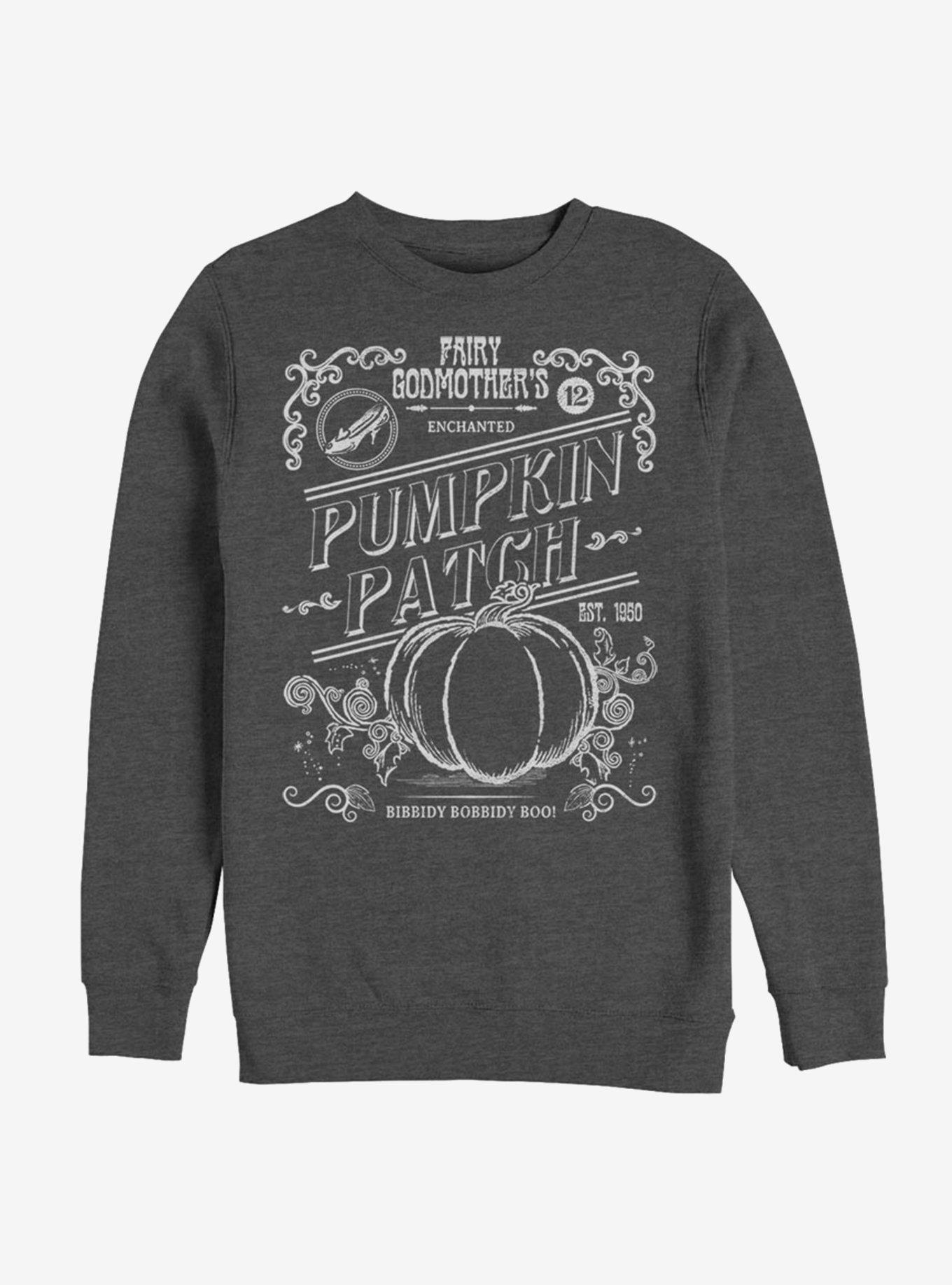 Disney Cinderella Midnight Pumpkin Patch Sweatshirt, CHAR HTR, hi-res
