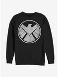 Marvel Avengers Crusty Shield Sweatshirt, BLACK, hi-res