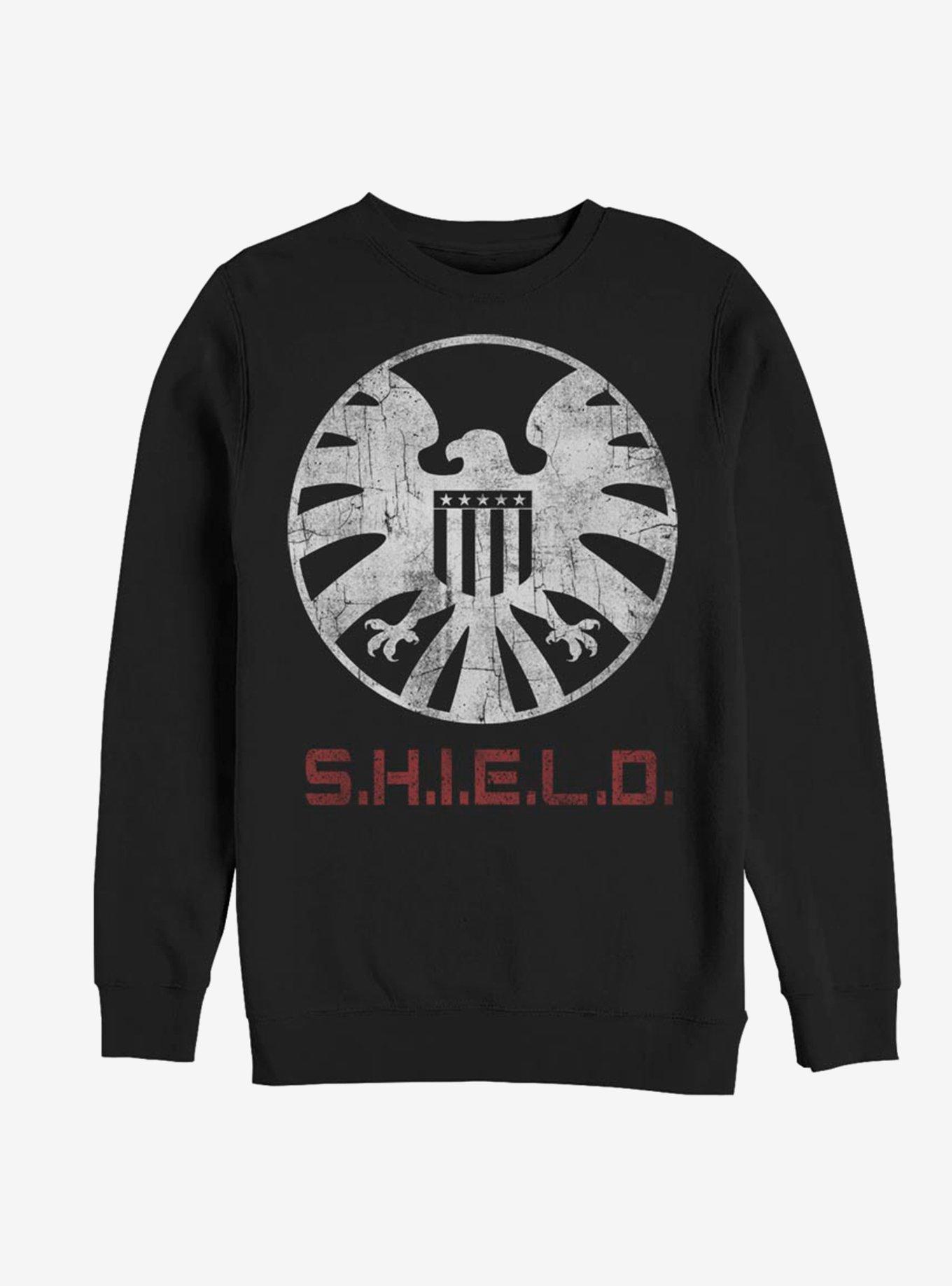 Marvel Avengers Shield Branding Sweatshirt, BLACK, hi-res