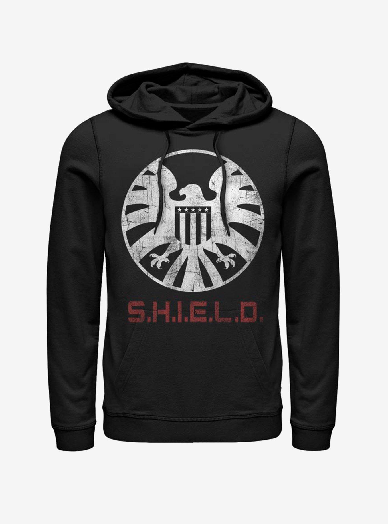 Marvel Avengers Shield Branding Hoodie, BLACK, hi-res