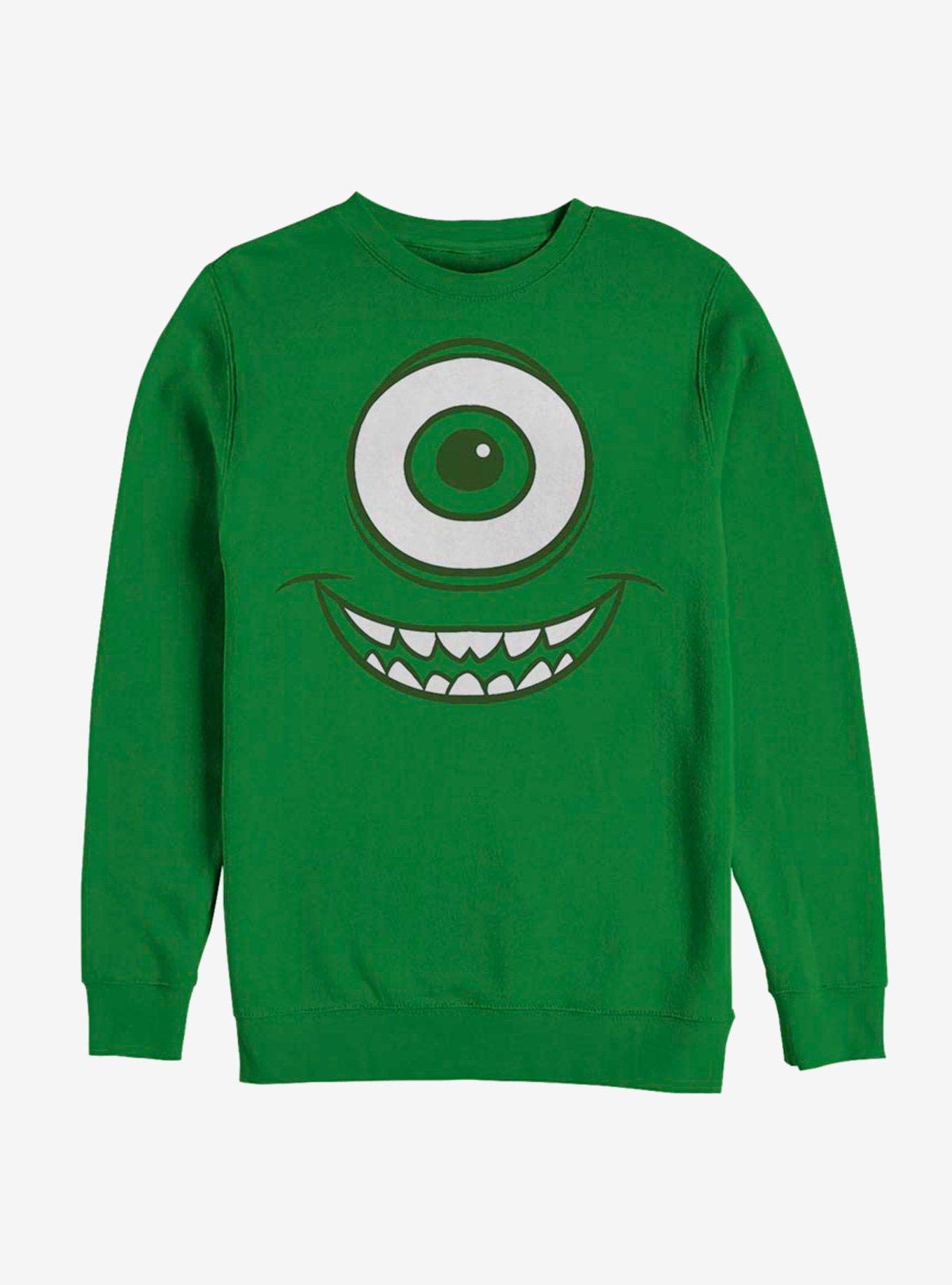 Disney Pixar Monsters University Mike Face Sweatshirt, , hi-res