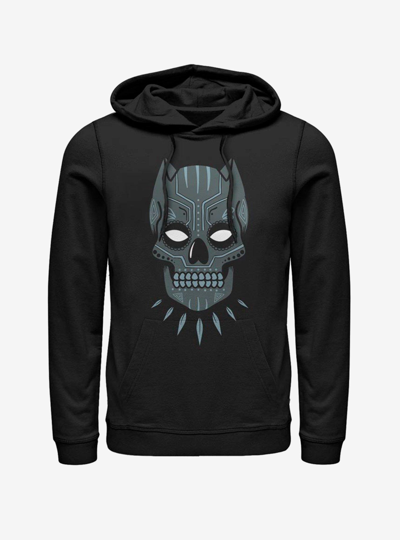 Marvel Black Panther Sugar Skull Hoodie, BLACK, hi-res