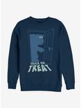 Disney Pixar Monsters University Sully's Treat Sweatshirt, NAVY, hi-res