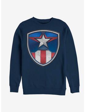 Marvel Captain America Captain Crest Sweatshirt, , hi-res