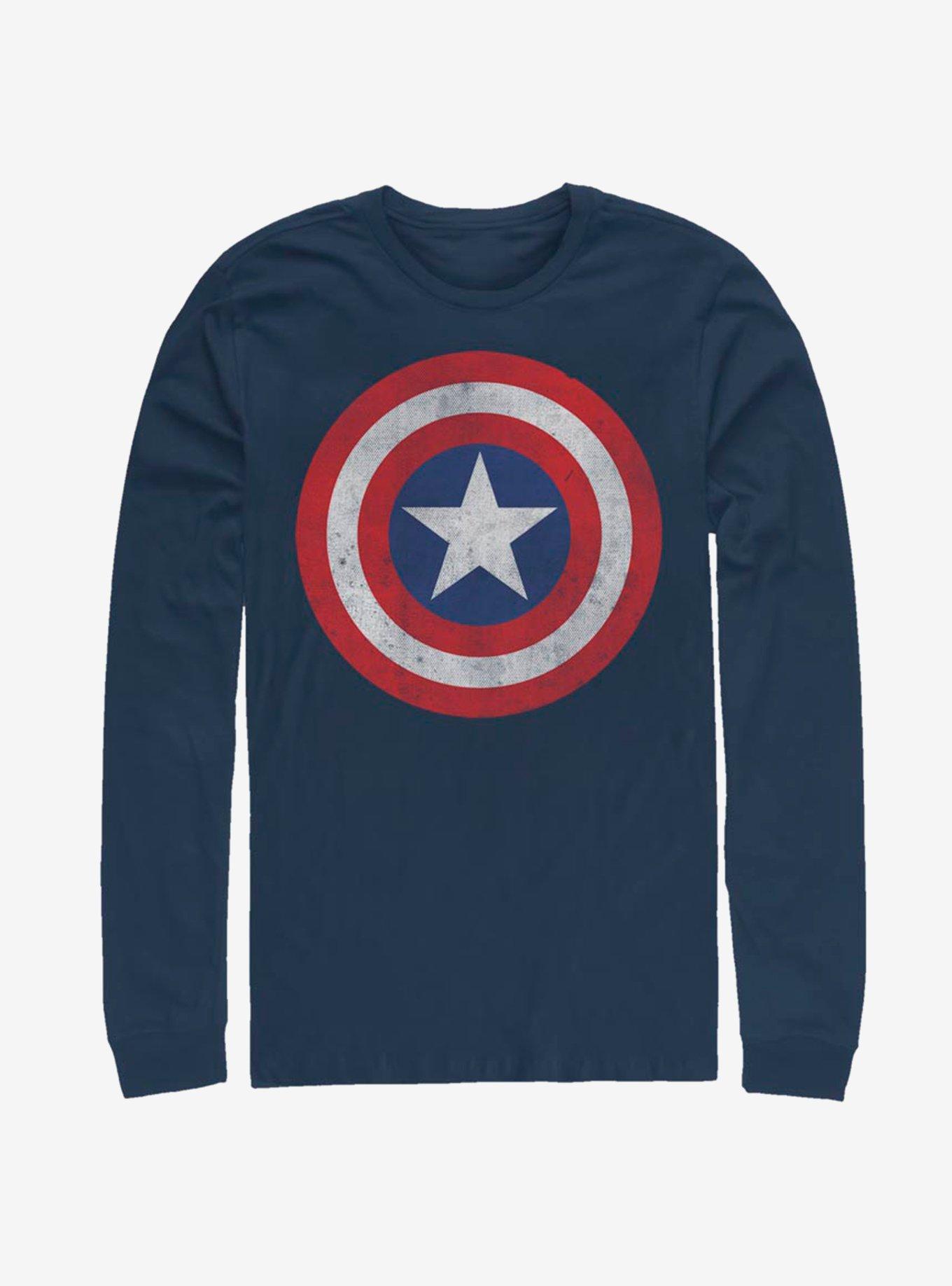 Marvel Captain America Captain Classic Long-Sleeve T-Shirt, , hi-res