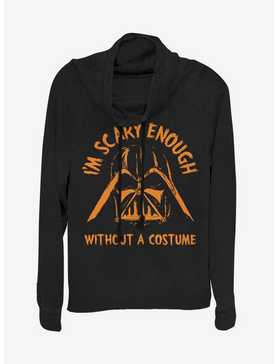 Star Wars I'm Scary Enough Cowl Neck Long-Sleeve Girls Top, , hi-res