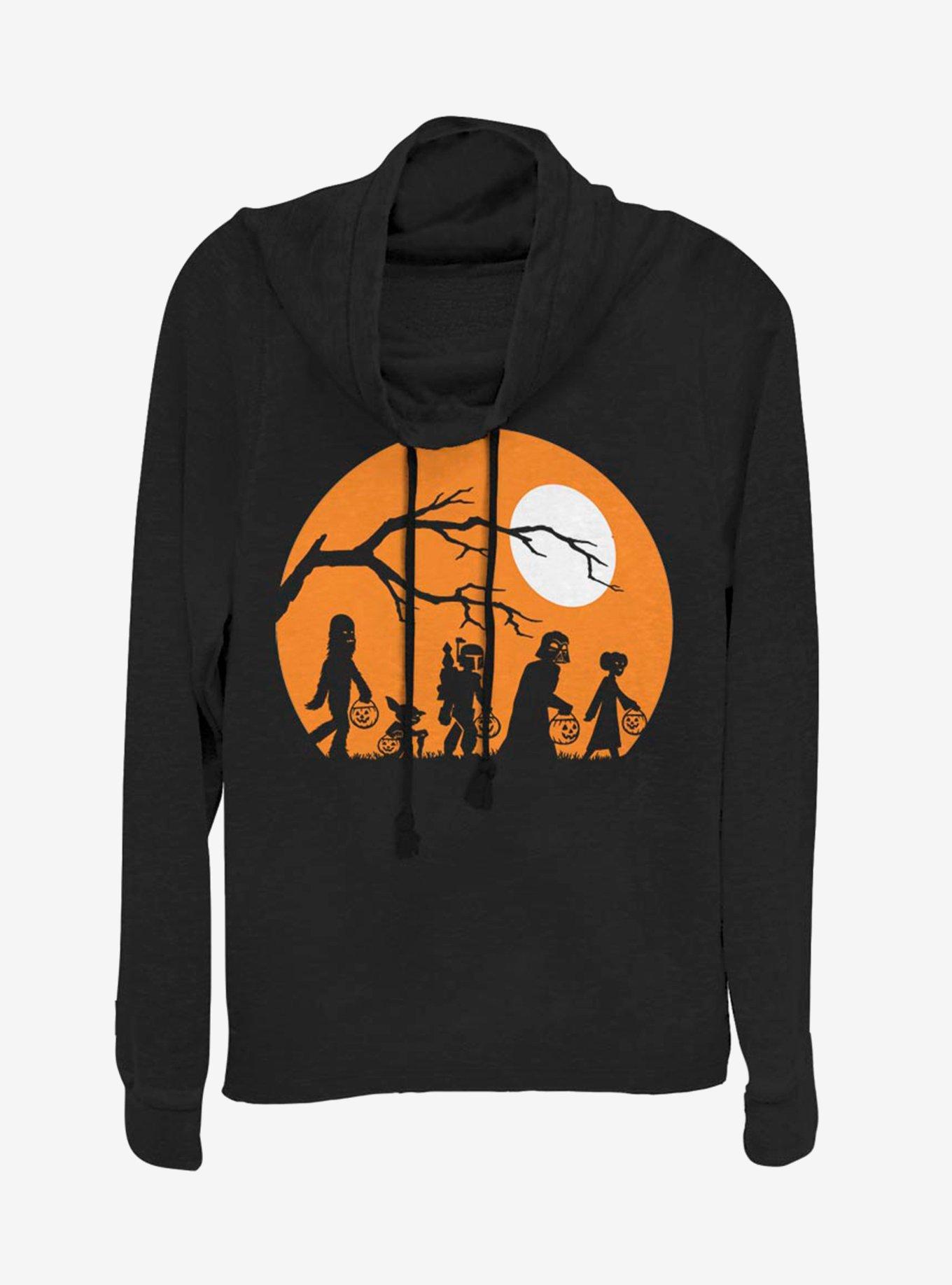 Star Wars The Haunt Cowl Neck Long-Sleeve Girls Top, , hi-res