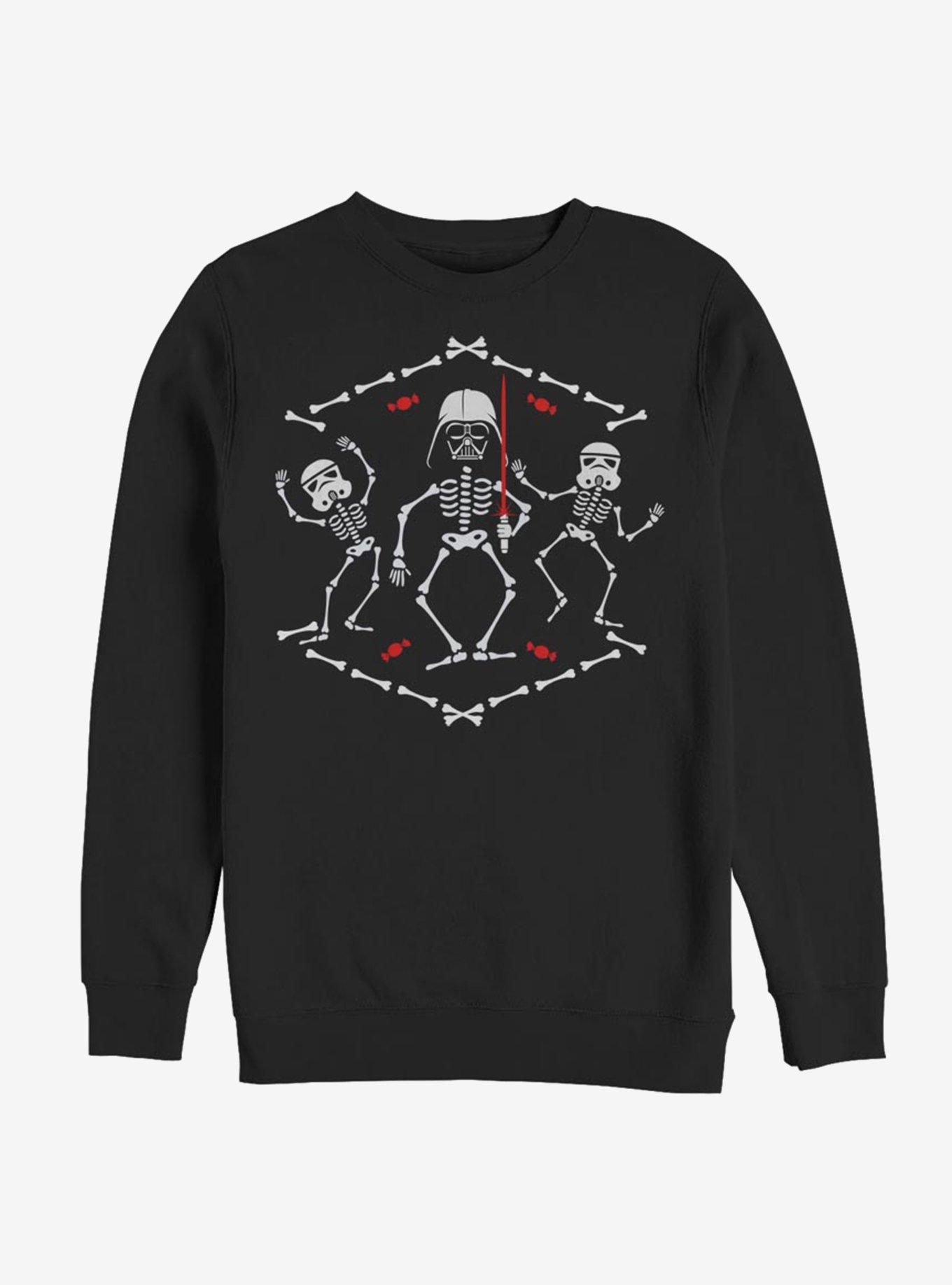 Star Wars Bones Vader Halloween Sweatshirt, BLACK, hi-res