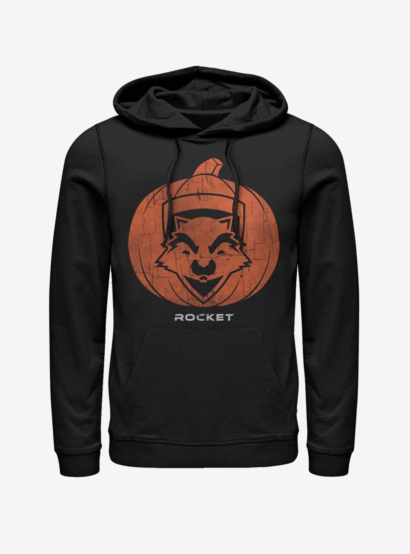 Marvel Guardians Of The Galaxy Rocket Pumpkin Hoodie