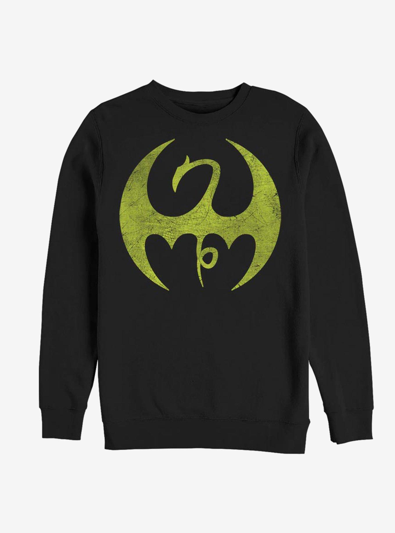 Marvel Iron Fist Iron Logo Sweatshirt, , hi-res