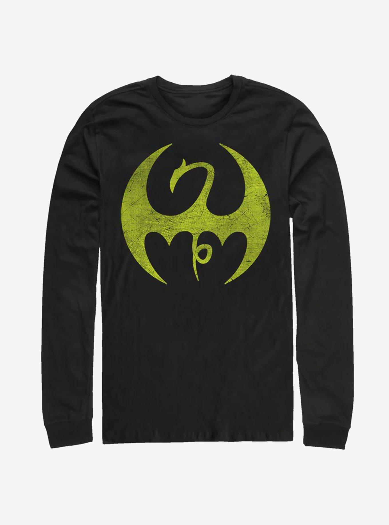 Marvel Iron Fist Logo Long-Sleeve T-Shirt