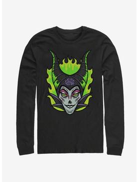 Disney Maleficent Sugar Skull Long-Sleeve T-Shirt, , hi-res