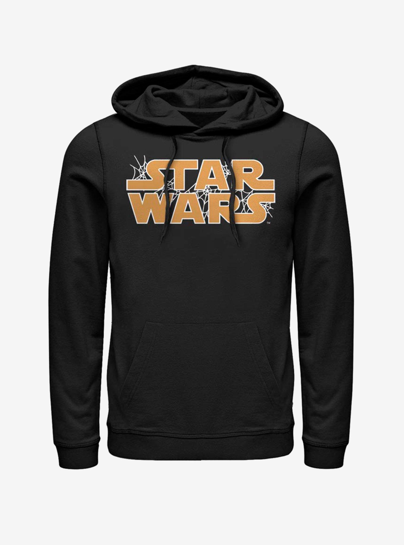 Star Wars Web Logo Hoodie, BLACK, hi-res