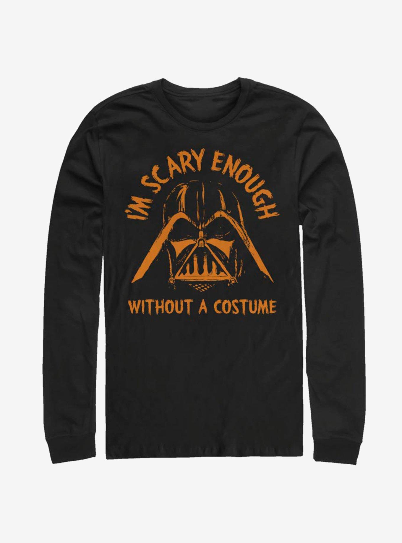 Star Wars I'm Scary Enough Long-Sleeve T-Shirt, BLACK, hi-res