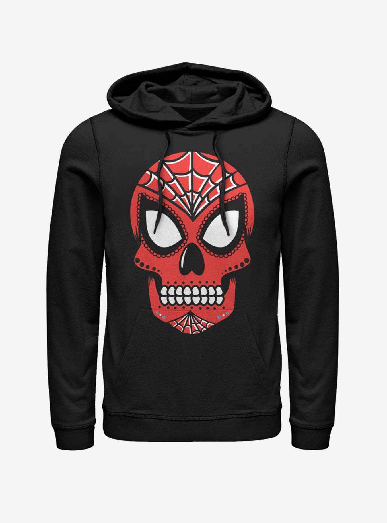 Marvel Spider-Man Sugar Skull Hoodie