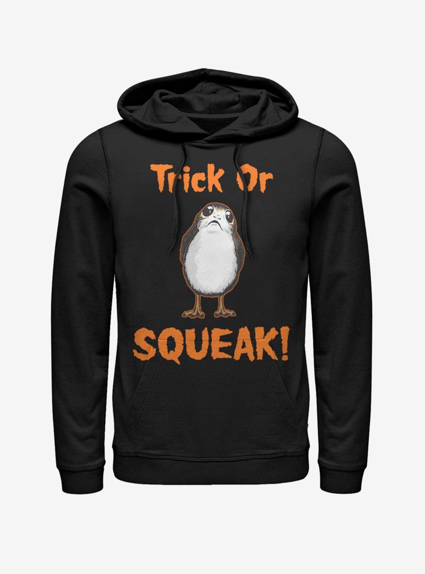 Star Wars Episode VIII The Last Jedi Trick Or Squeak Hoodie, BLACK, hi-res