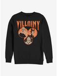 Disney Villains Villainy Circled Sweatshirt, BLACK, hi-res