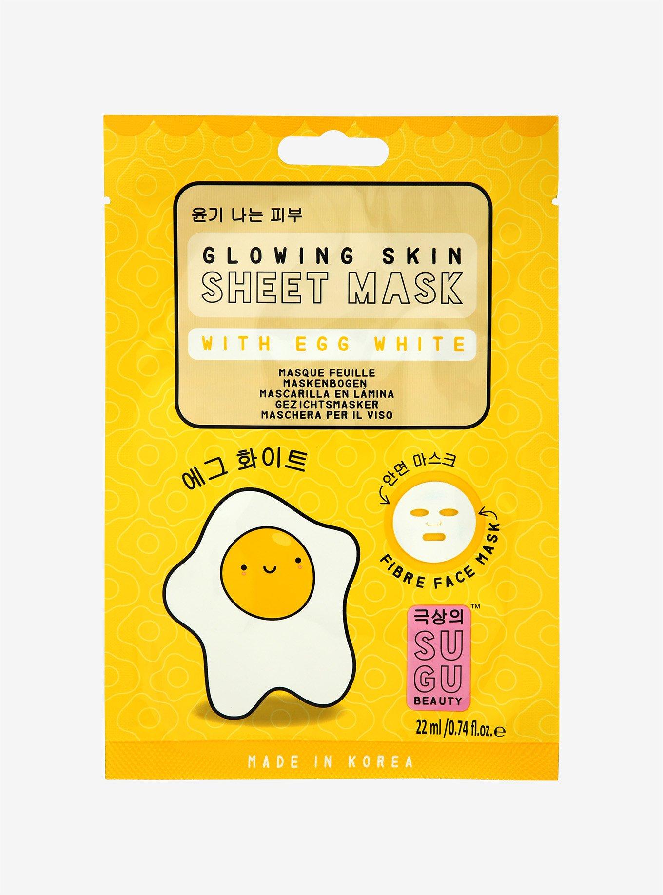 Glowing Skin Egg White Face Mask, , hi-res