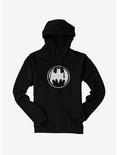 DC Comics Batman Classis Logo Hoodie, BLACK, hi-res