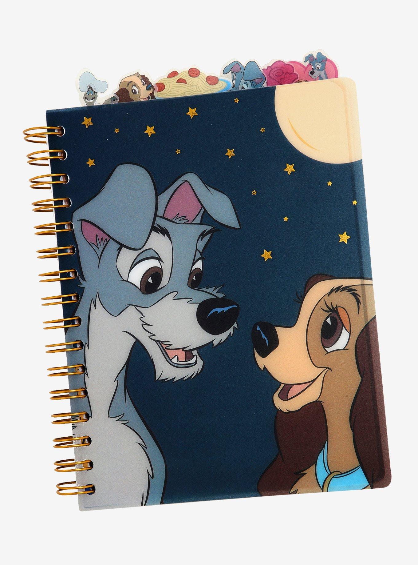 Disney Lady and the Tramp Character Tab Journal - BoxLunch Exclusive