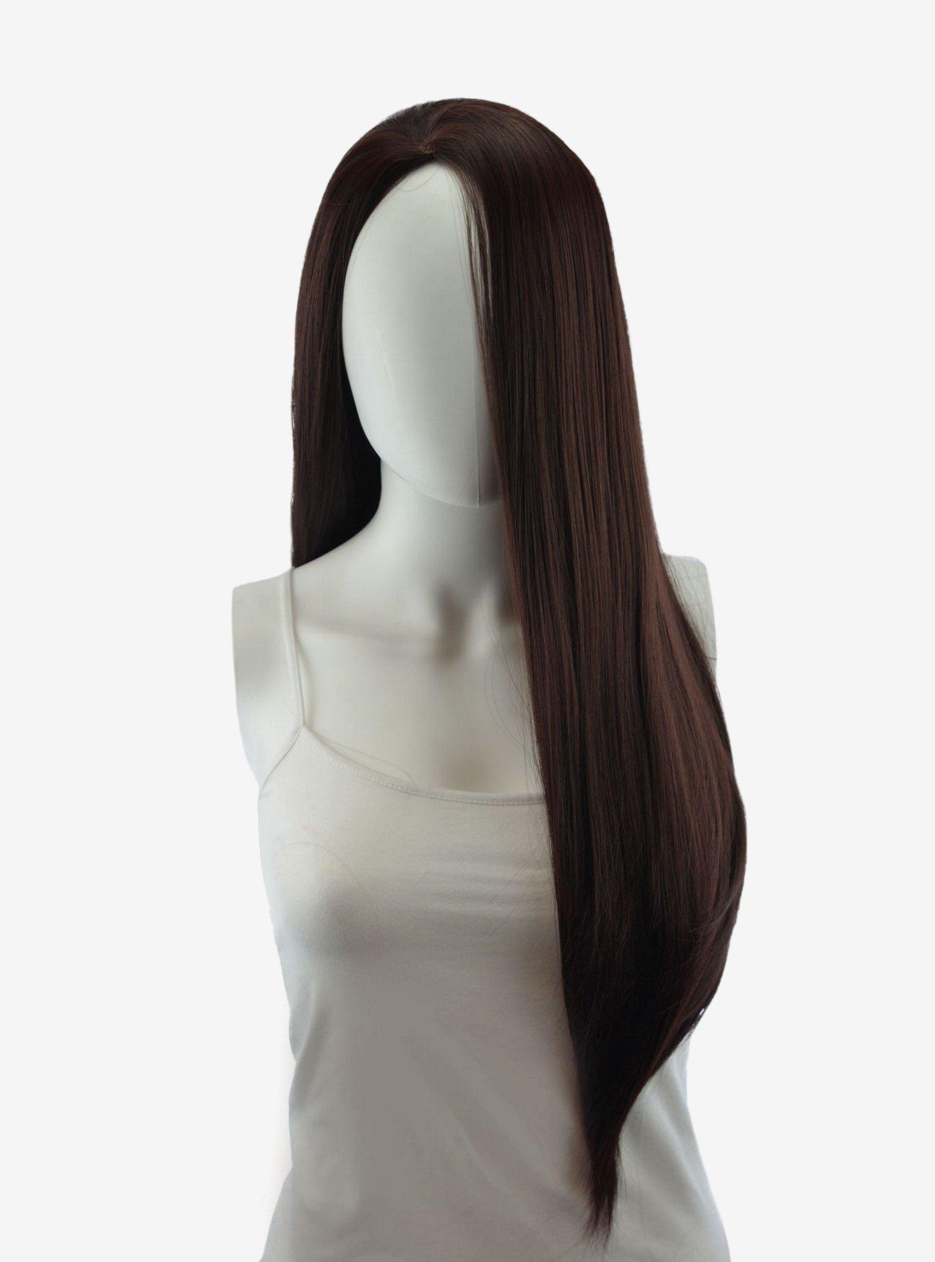 Epic Cosplay Eros Dark Brown Multipart Long Wig, , hi-res