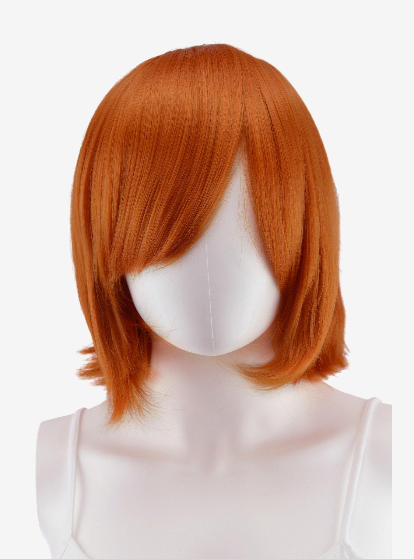 Epic Cosplay Chronos Autumn Orange Layered Bob Wig, , hi-res