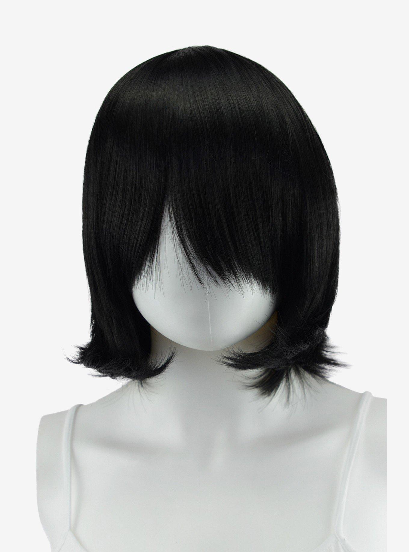 Epic Cosplay Chronos Black Layered Bob Wig, , hi-res