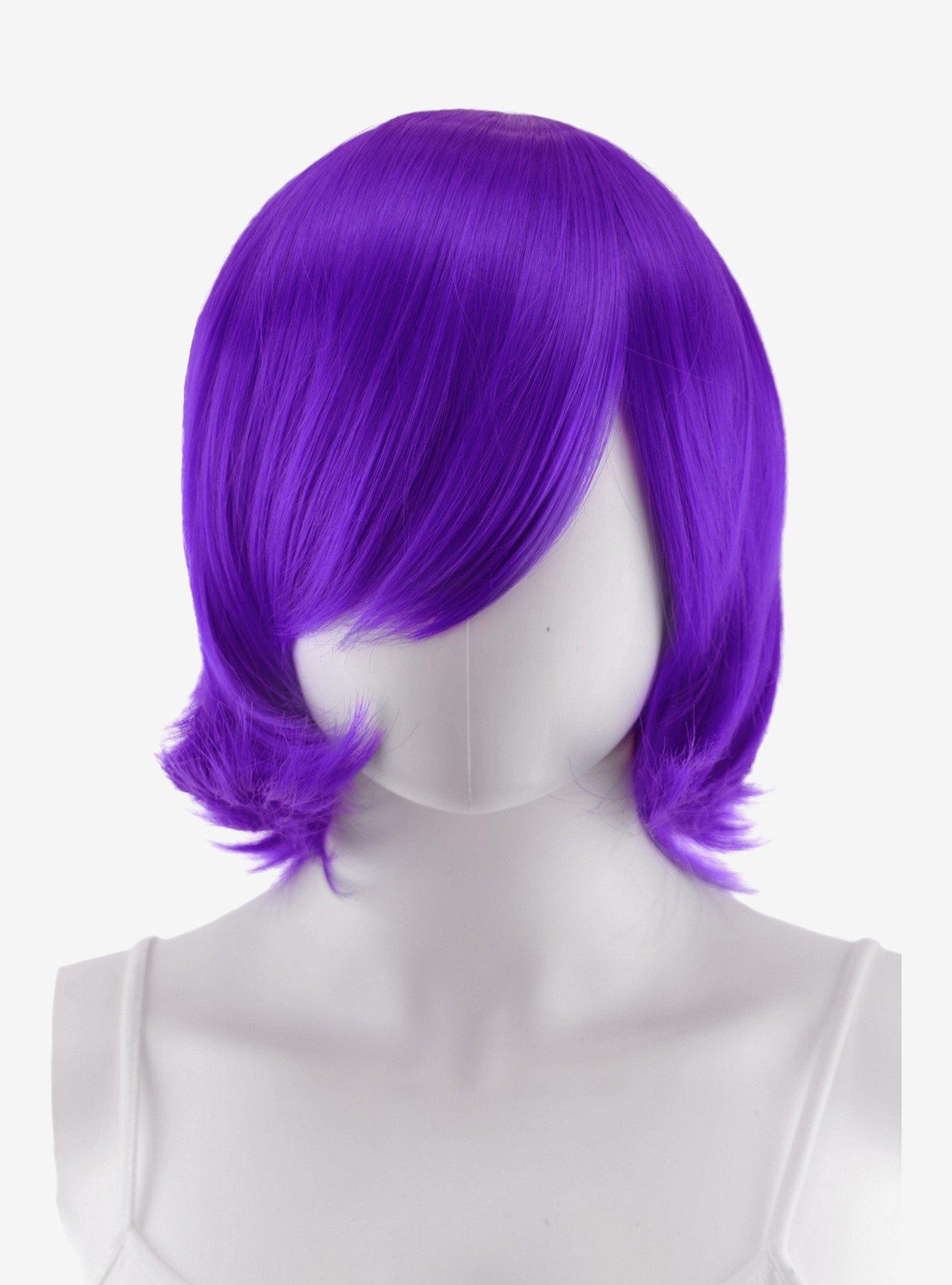 Epic Cosplay Chronos Lux Purple Layered Bob Wig, , hi-res