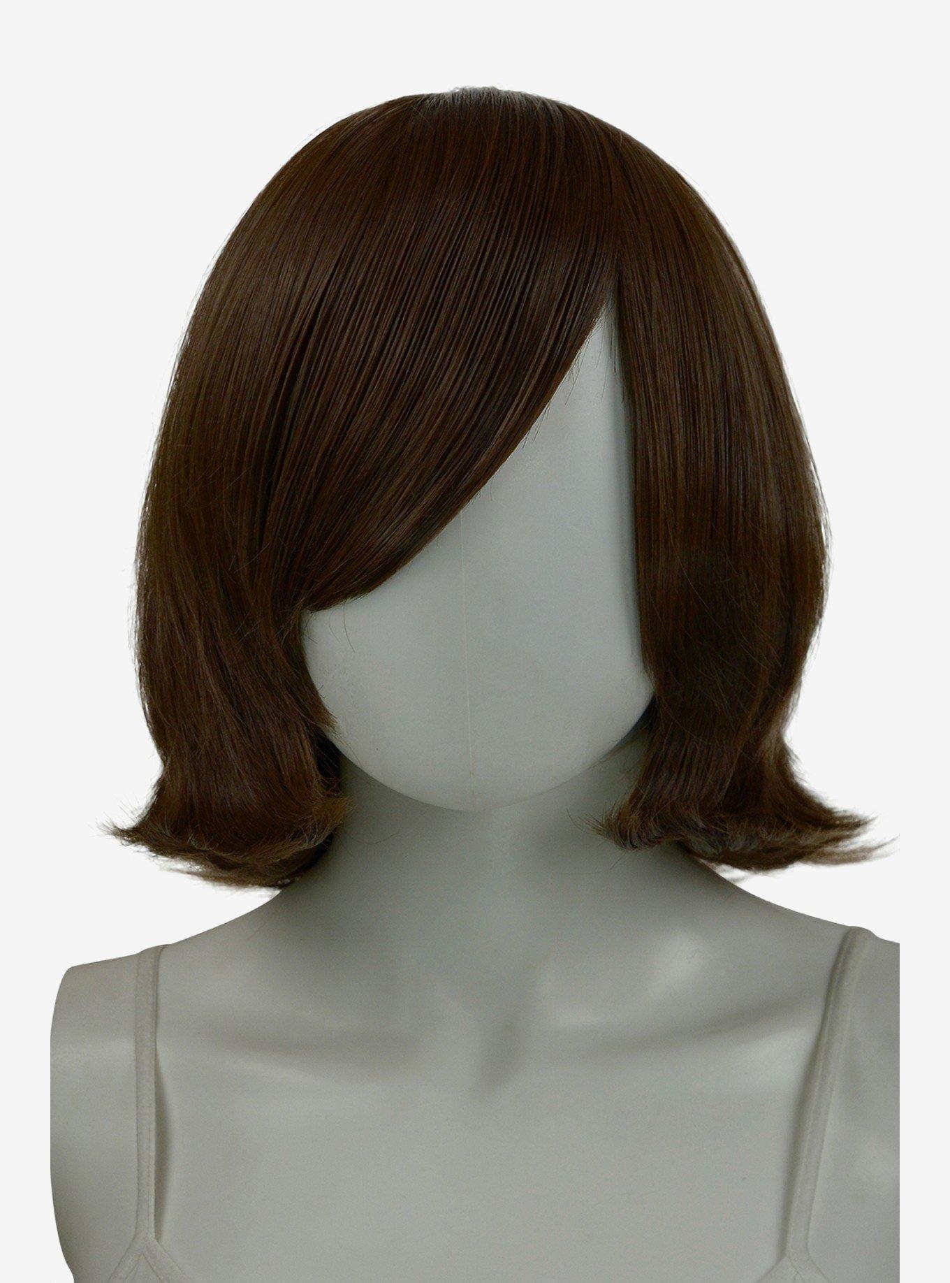 Epic Cosplay Chronos Medium Brown Layered Bob Wig, , hi-res