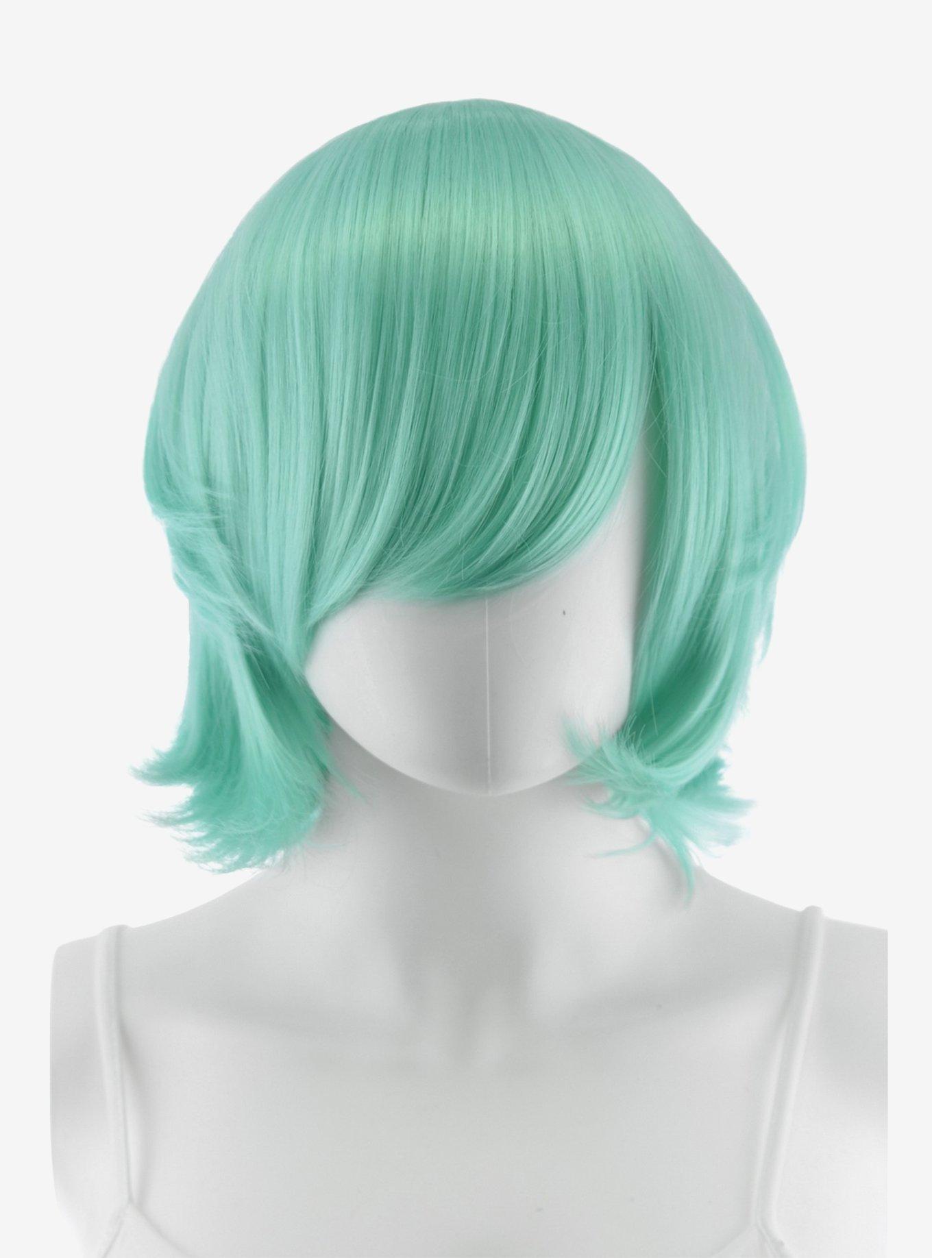 Epic Cosplay Chronos Mint Green Layered Bob Wig, , hi-res