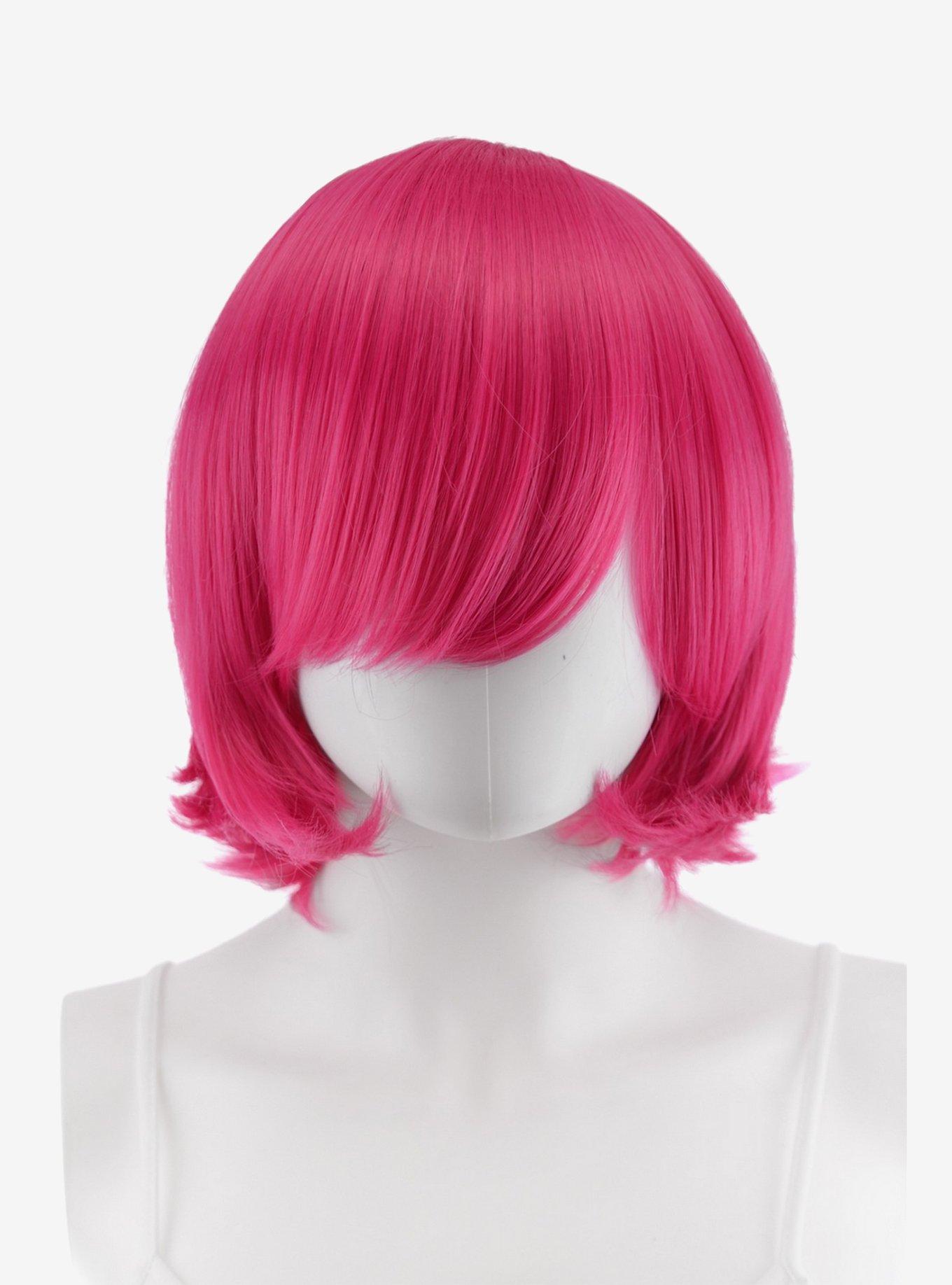 Epic Cosplay Chronos Raspberry Pink Layered Bob Wig, , hi-res