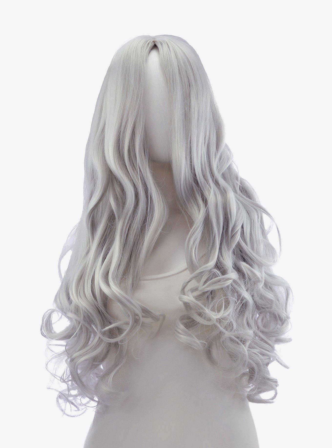 Long silver cosplay deals wig