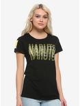 Naruto Shippuden Glitchy Font Girls T-Shirt, MULTI, hi-res