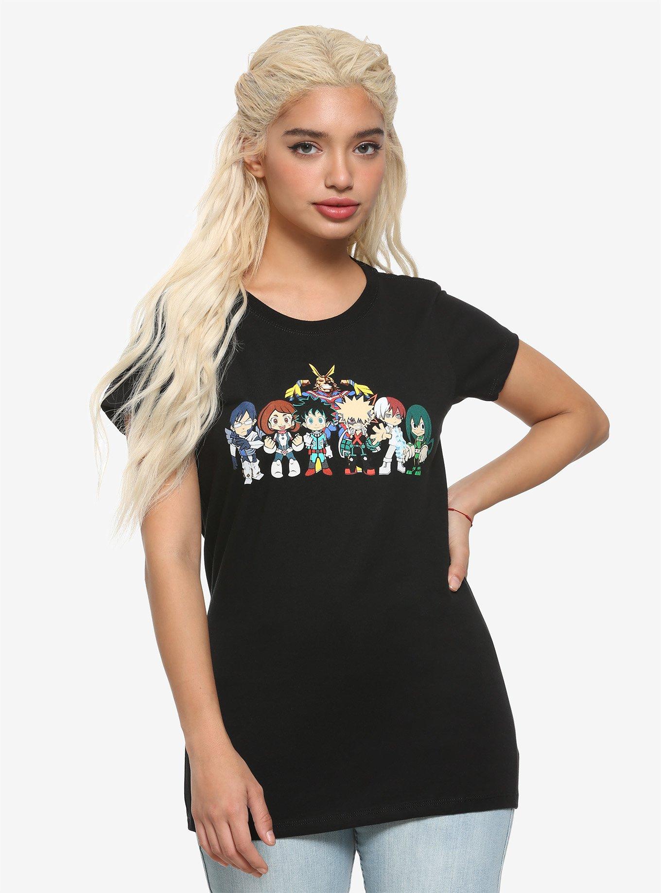 My Hero Academia Chibi Hero Girls T-Shirt, MULTI, hi-res