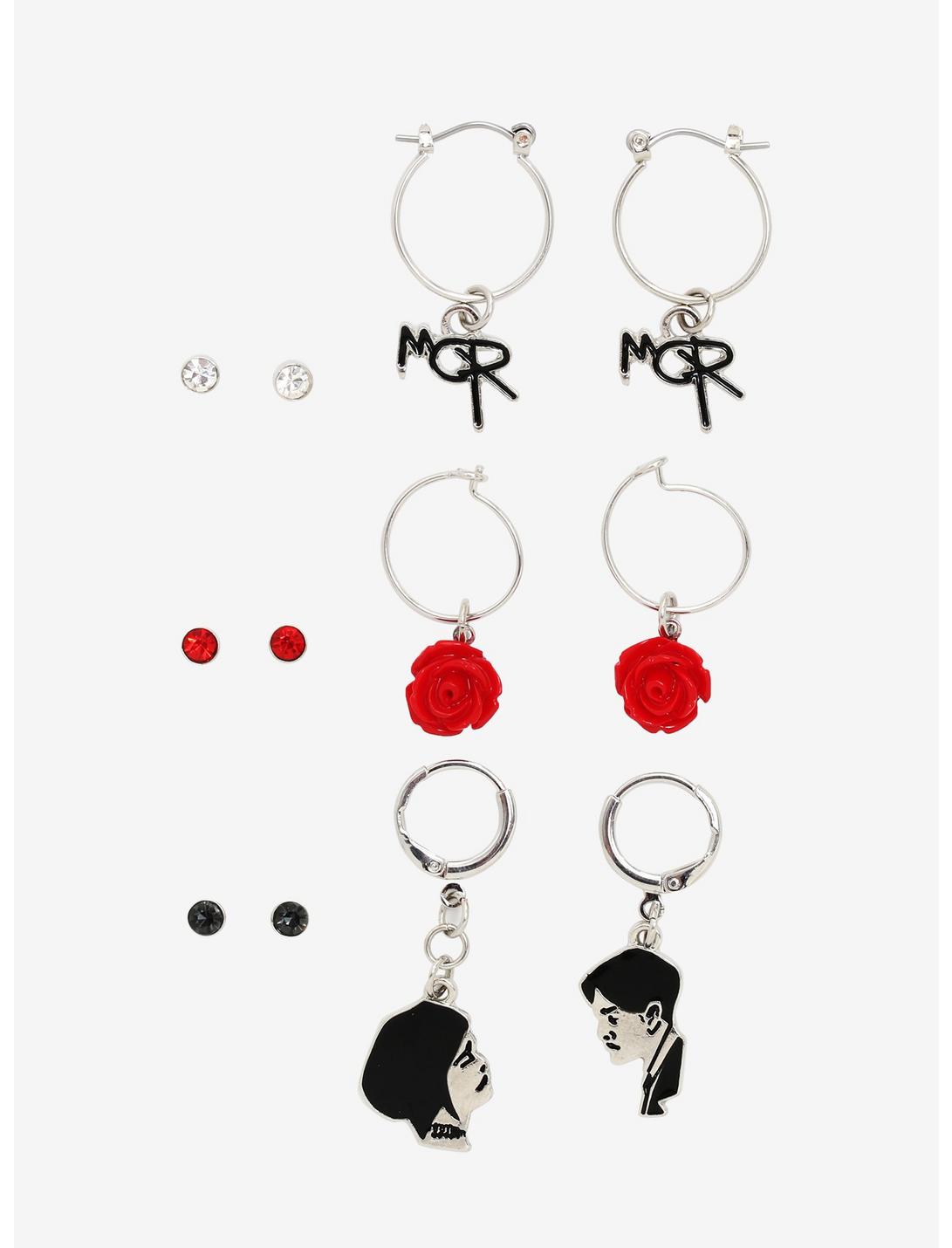 My Chemical Romance Icon Earring Set, , hi-res