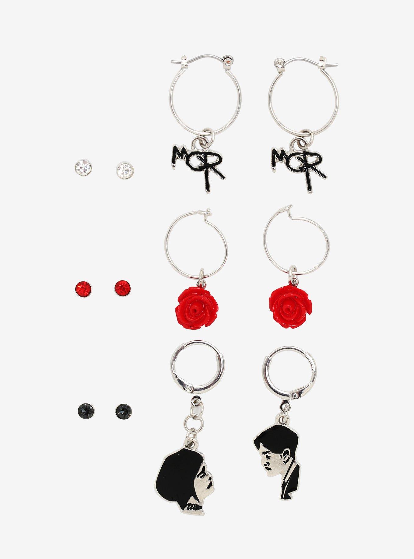 My Chemical Romance Icon Earring Set, , hi-res