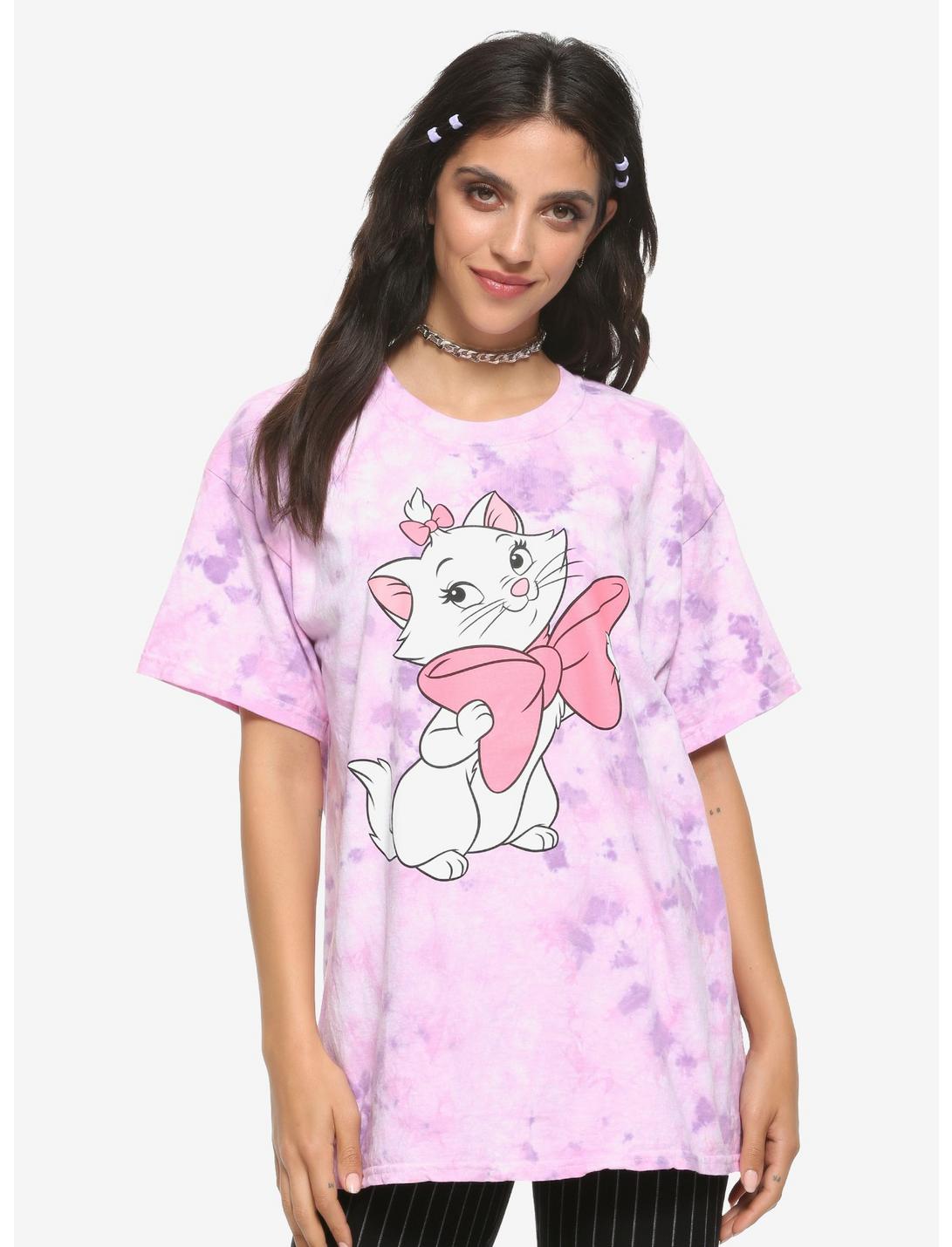 Disney Aristocats Marie Tie-Dye Girls T-Shirt, MULTI, hi-res