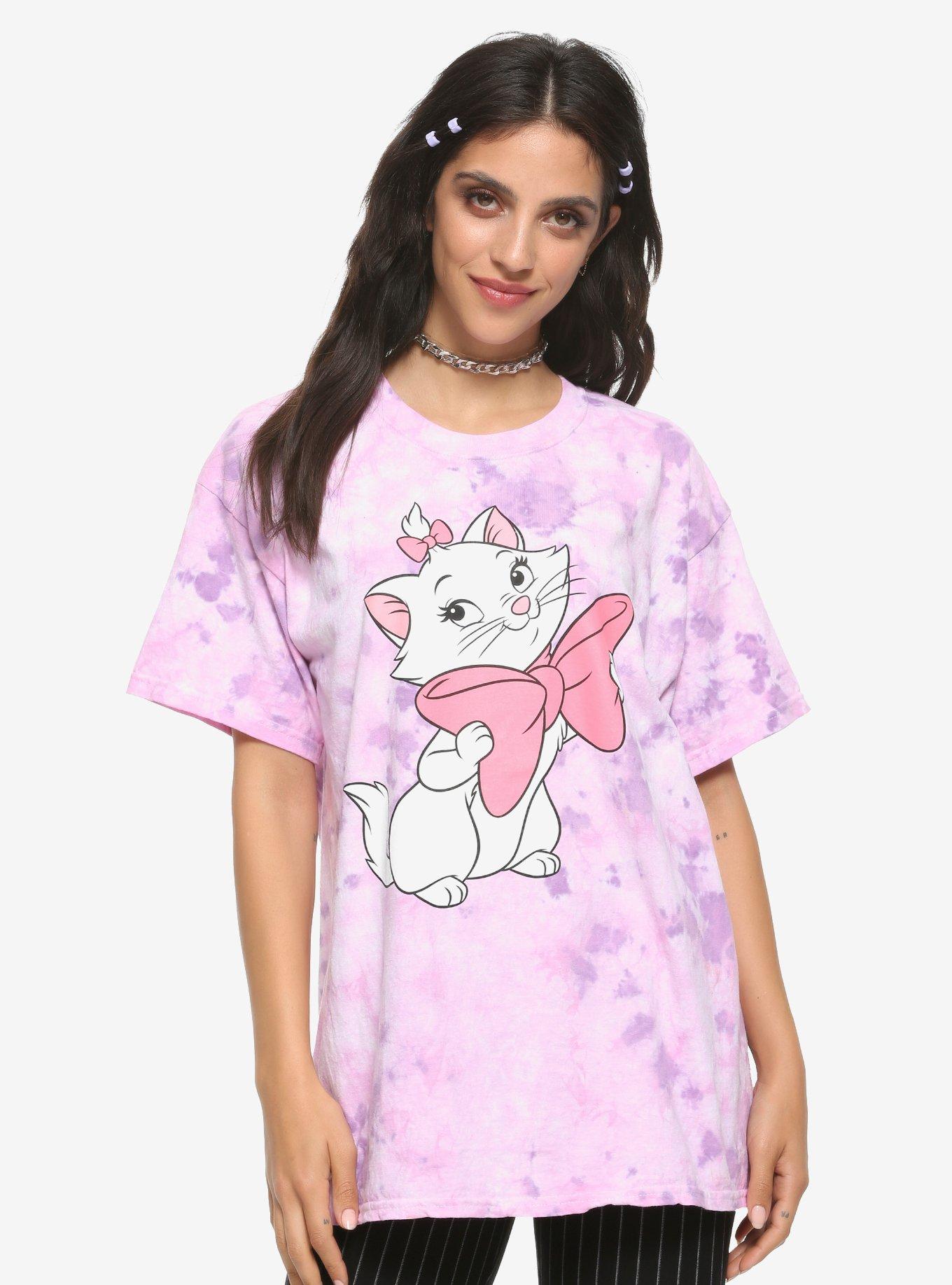 Disney Aristocats Marie Tie-Dye Girls T-Shirt, MULTI, hi-res