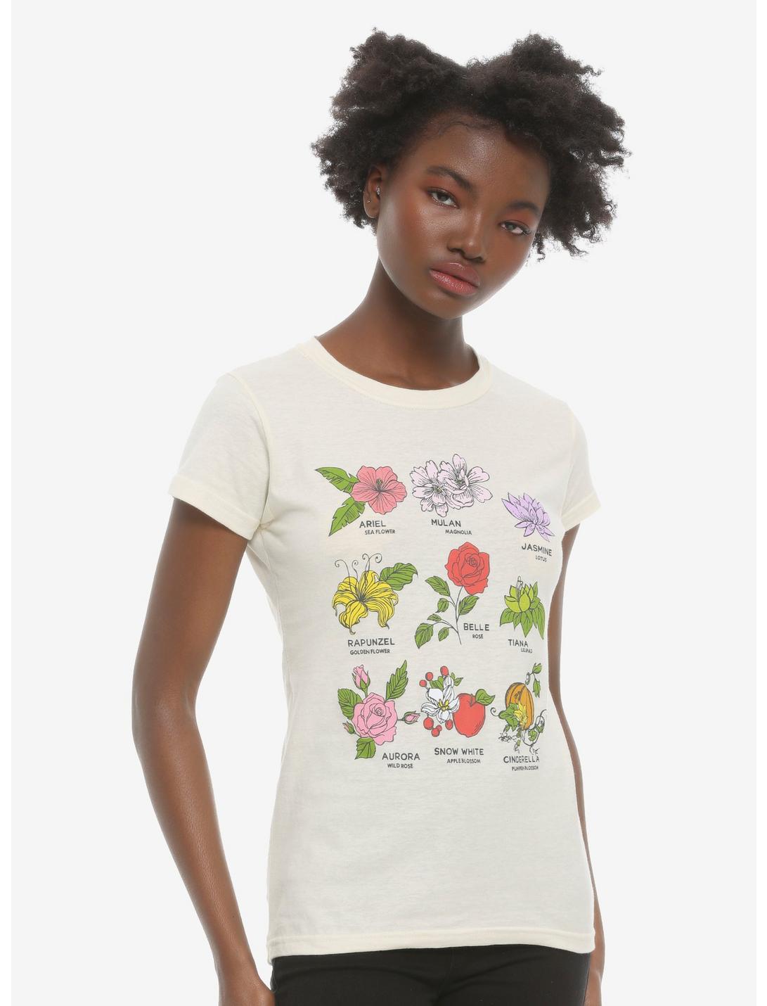 Disney Princesses Flowers Girls T-Shirt, MULTI, hi-res
