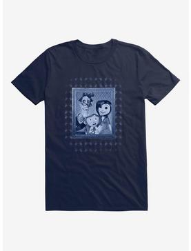 Coraline Family Portrait T-Shirt, MIDNIGHT NAVY, hi-res