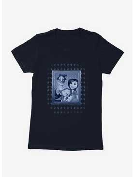 Coraline Family Portrait Womens T-Shirt, MIDNIGHT NAVY, hi-res