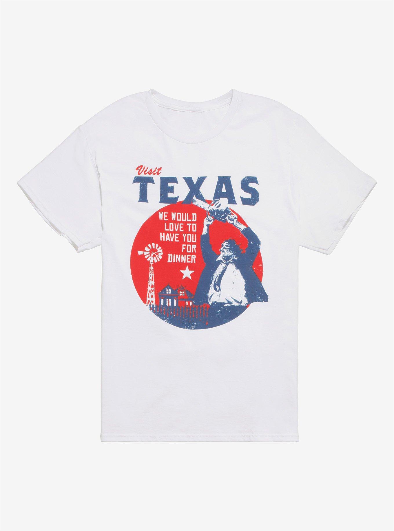 The Texas Chainsaw Massacre Visit Texas T-Shirt, MULTI, hi-res